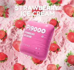 Elf Bar Pi9000 Strawberry Ice Cream 9000 Puff