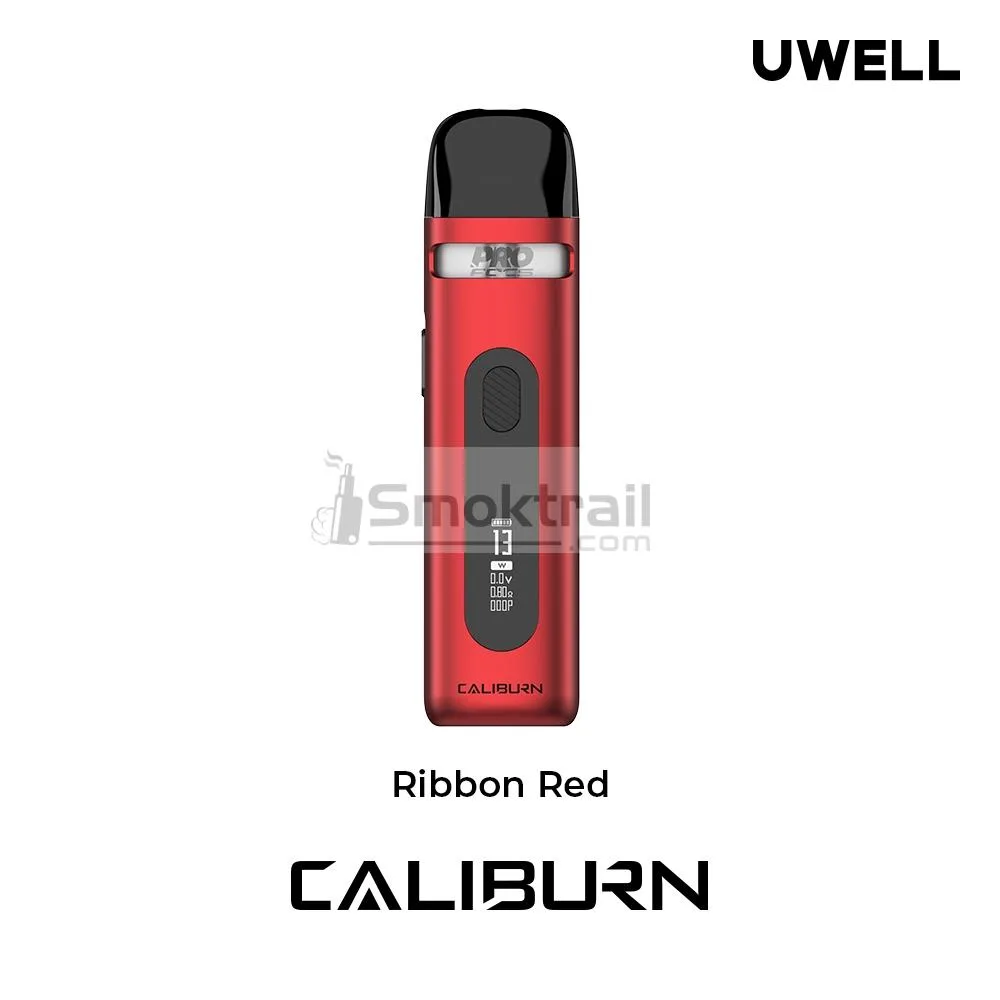 Uwell CALIBURN X Pod Mod Kit 850mAh Ribbon Red