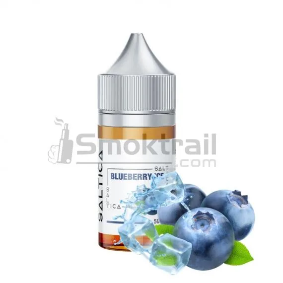 Saltica - Blueberry Ice 50 ml Premium Salt Likit