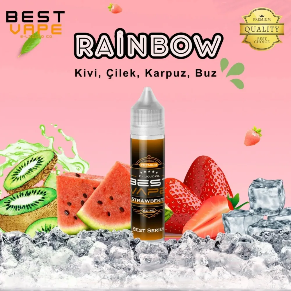 BEST VAPE RAİNBOW LİKİT 60ML